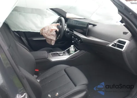 2025 BMW 3 Series 330I xDrive из США, поврежденный, VIN 3MW89CW03S8F10916